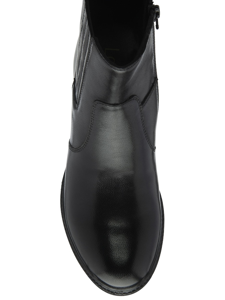 Black - Lotus Ankle Boots - Image 4 of 4 Black - Lotus Ankle Boots - Image 4 of 4