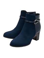 Lotus Blue Ankle Boots - Image 2 of 4
