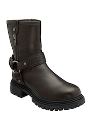 Lotus Brown Ankle Boots - Image 1 of 4
