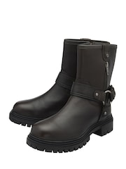 Lotus Brown Ankle Boots - Image 2 of 4