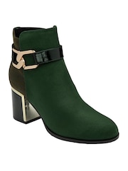 Lotus Green Ankle Boots - Image 1 of 4