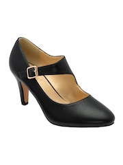 Lotus Black Heeled Shoes - Image 1 of 4