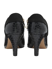 Lotus Black Heeled Shoe Boots - Image 3 of 4