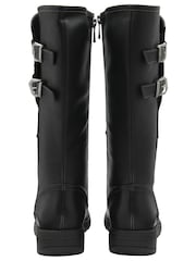 Lotus Black Leg Boots - Image 3 of 4