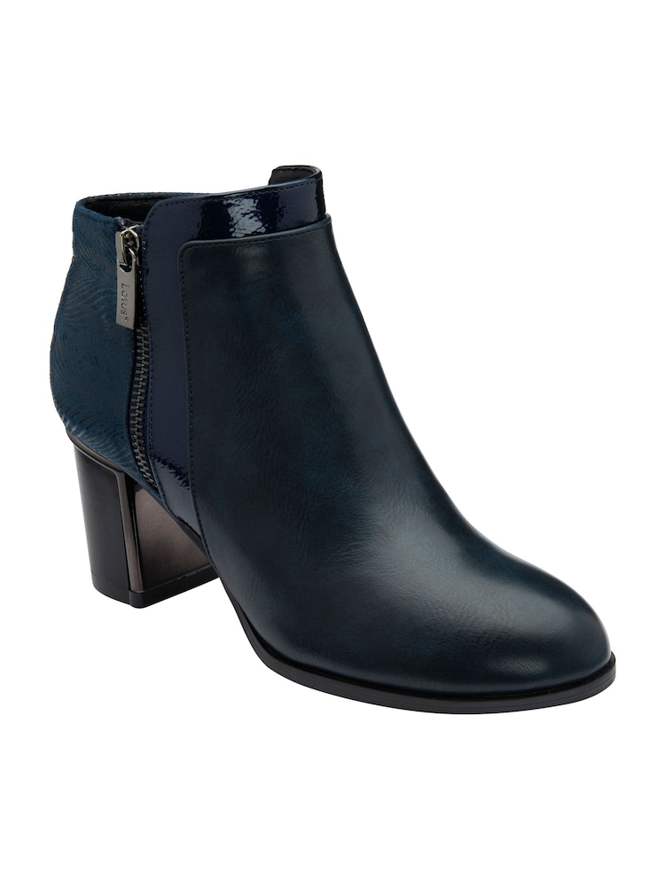Lotus Blue Ankle Boots - Image 1 of 4