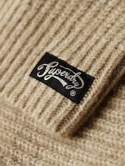 Superdry Fudge Brown Essential Long Knit Cardigan - Image 5 of 6
