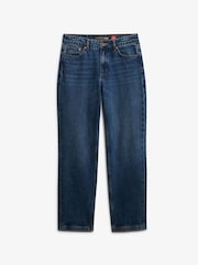 Superdry Springs Vintage Custom Mid Rise Straight Leg 100% Cotton Jeans - Image 6 of 6