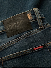 Superdry Viper Vintage Indigo Vintage Slim Straight Jeans - Image 6 of 6