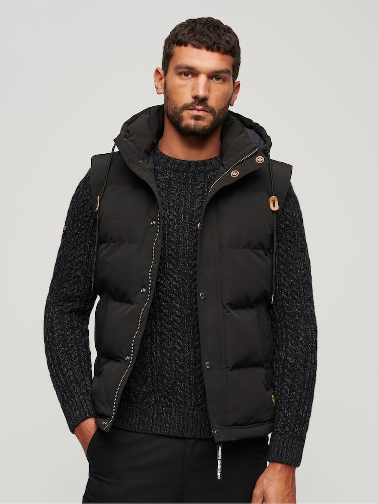 Jet Black - dos-dos À capuche Superdry Everest - Image 5 of 11