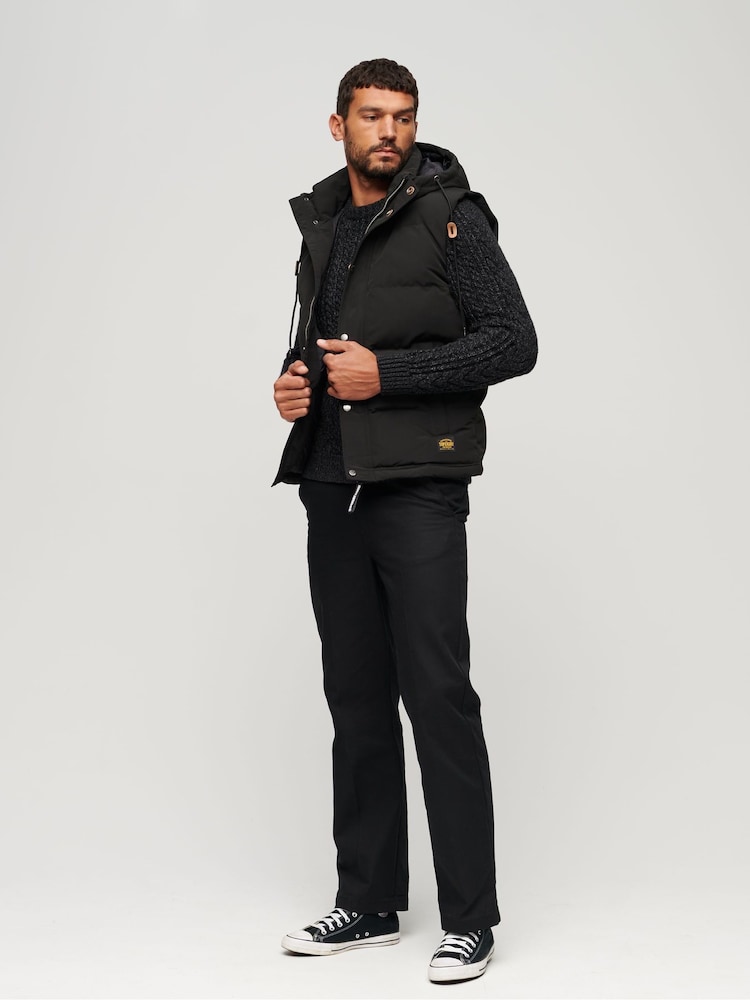 Jet Black - dos-dos À capuche Superdry Everest - Image 7 of 11