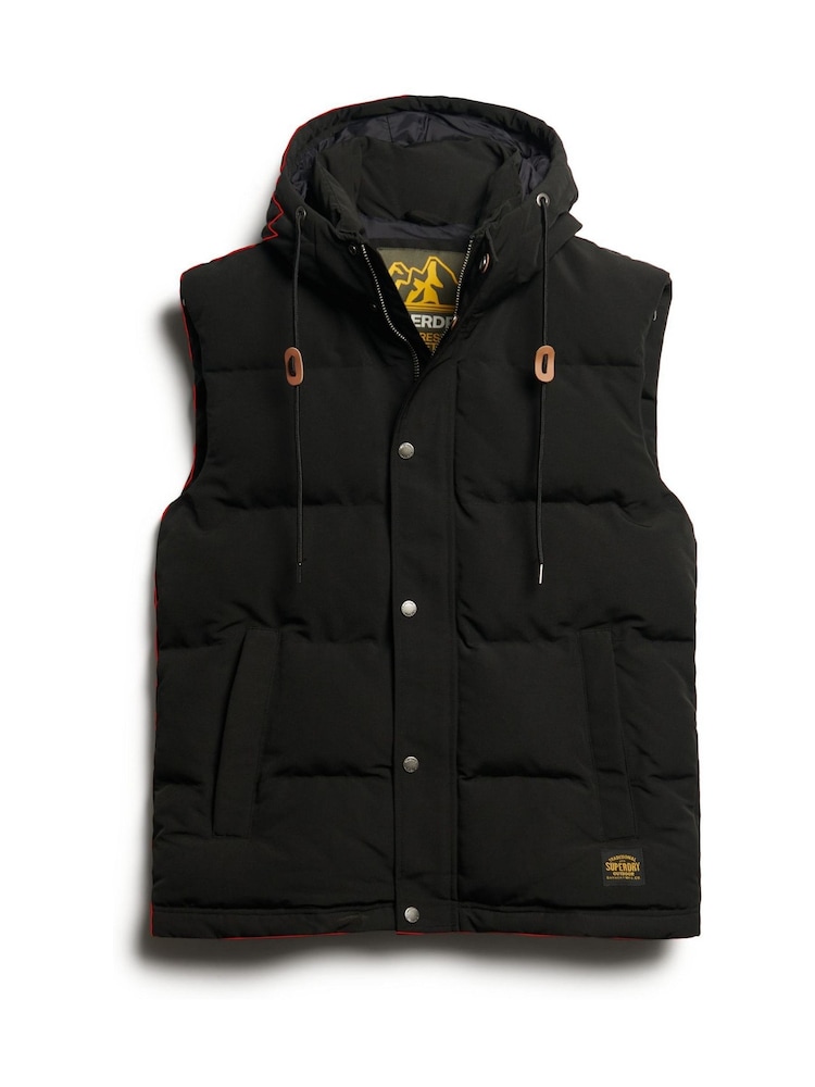 Jet Black - dos-dos À capuche Superdry Everest - Image 9 of 11