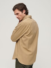 Sandstone Brown - Superdry Trailsman Flanellhemd aus 100% Baumwolle - Bild 2 von 6