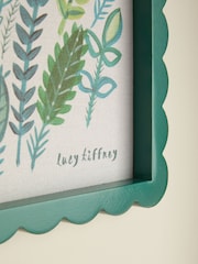 Lucy Tiffney Pink/Green Floral Canvas Framed Wall Art - Image 2 of 4