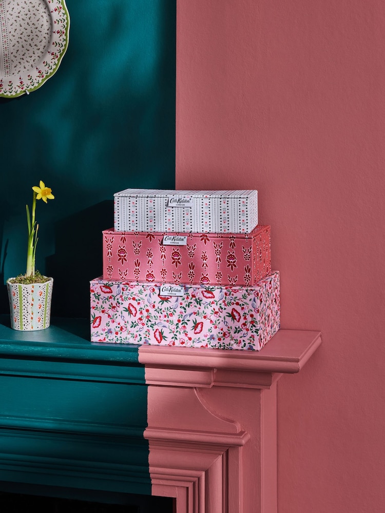 Cath Kidston Set of 3 Storage Boxes - Изображение 2 из 7 Cath Kidston Set of 3 Storage Boxes - Изображение 2 из 7