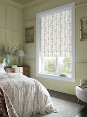 Historic Royal Palaces Clay Pink Waistcoat Stripe Made To Measure Roman Blinds - Image 4 of 7