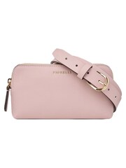 Fiorelli Pink Lottie Zip Top Belt Bag - Image 1 of 2