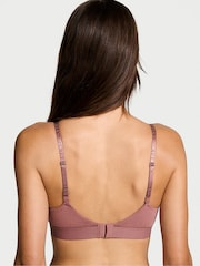 Victoria's Secret Vintage Rose Pink Push Up Shine Patch Bra - Image 2 of 3
