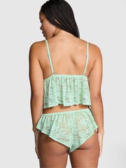 Victoria's Secret PINK Mint Green Lace Cami Pyjama Set - Image 2 of 3