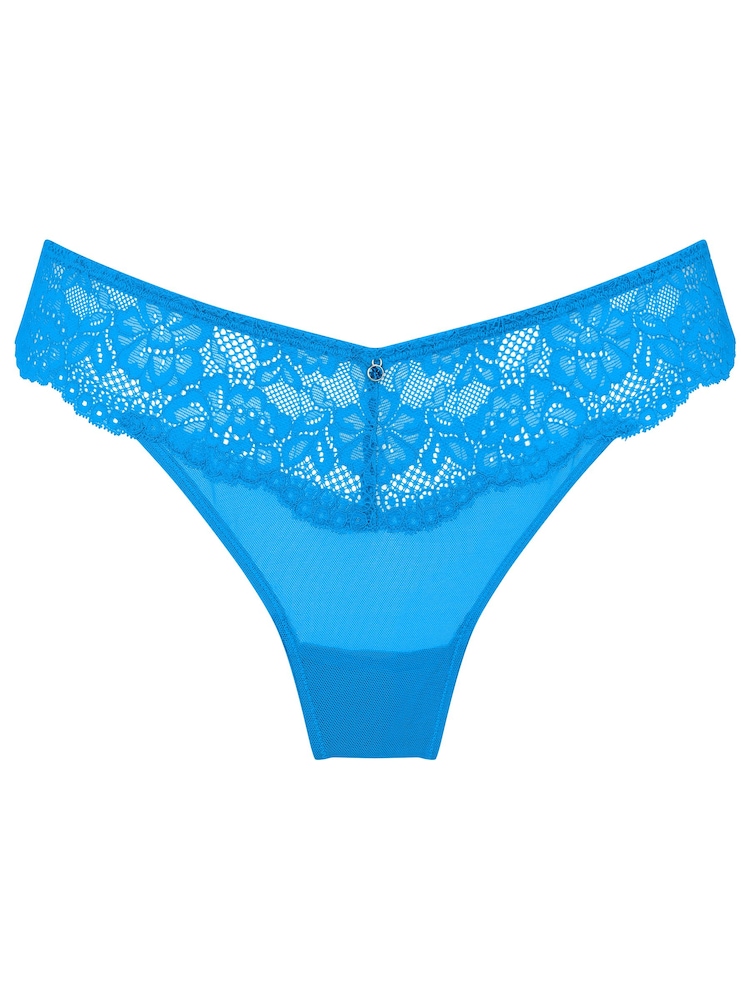 Ann Summers Blue Sexy Lace Planet Thong - Image 5 of 5 Ann Summers Blue Sexy Lace Planet Thong - Image 5 of 5