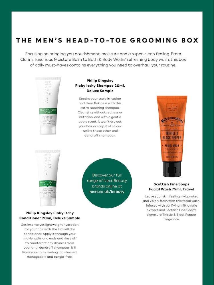 The Men’s Head-To-Toe Grooming Box (Worth Over £52) - Image 2 of 3 The Men’s Head-To-Toe Grooming Box (Worth Over £52) - Image 2 of 3
