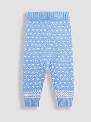 JoJo Maman Bébé Blue Peter Rabbit Fairisle Pattern Baby Knit Set - Image 4 of 5