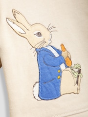 JoJo Maman Bébé Cream Peter Rabbit Sweatshirt And Cosy Trousers Set - Image 5 of 10