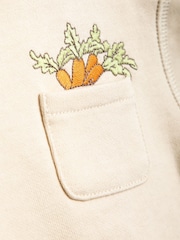 JoJo Maman Bébé Cream Peter Rabbit Sweatshirt And Cosy Trousers Set - Image 6 of 10