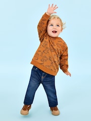 JoJo Maman Bébé Toffee Peppa Pig Printed Sweatshirt - Image 2 of 5