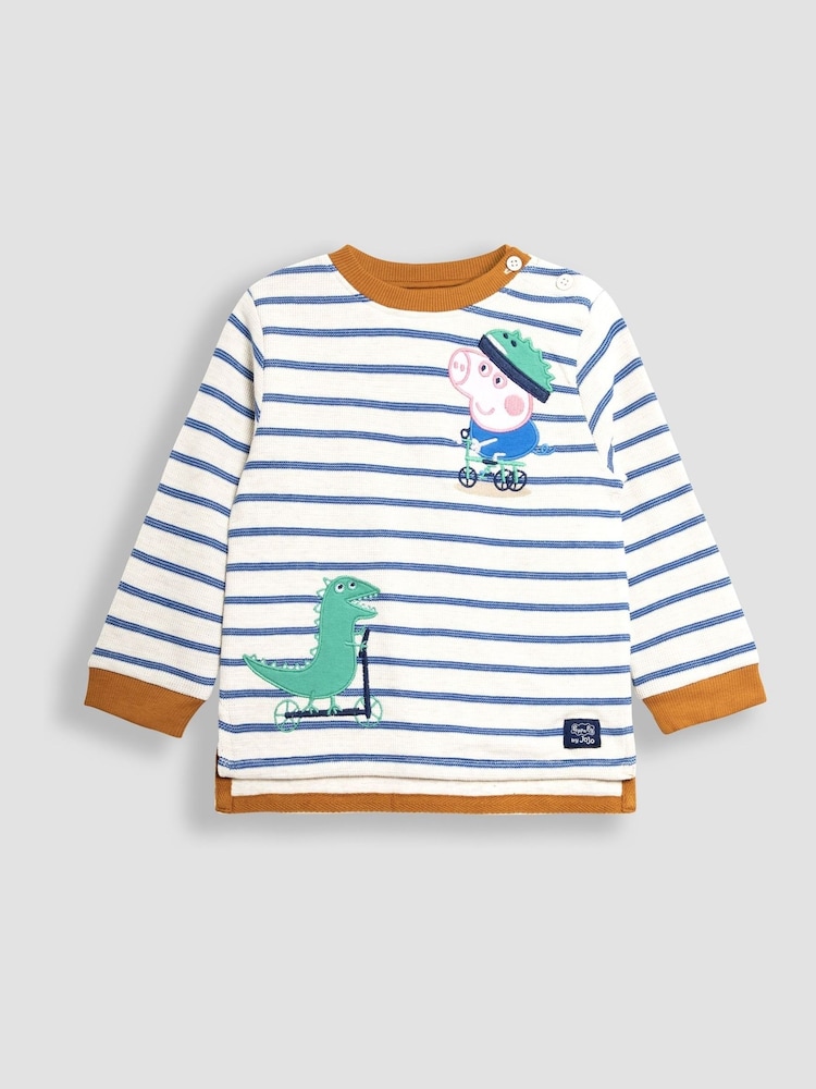 JoJo Maman Bébé Stone Peppa Pig Appliqué Top - Image 1 of 7