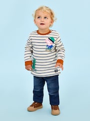 JoJo Maman Bébé Stone Peppa Pig Appliqué Top - Image 4 of 7