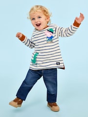 JoJo Maman Bébé Stone Peppa Pig Appliqué Top - Image 6 of 7