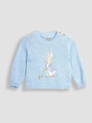 Conjunto de suéter y pantalones con apliques de Peter Rabbit de JoJo Maman Bébé - Imagen 2 de 5