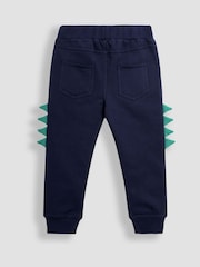 JoJo Maman Bébé Navy Peppa Pig Appliqué Sweatshirt & Joggers Set - Image 5 of 8