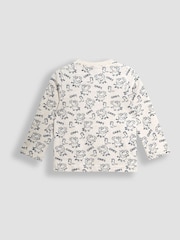 JoJo Maman Bébé Pepper Pig Printed Top & Dungarees Set - Imagen 5 de 8