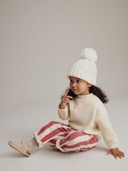 Pink Stripe 100% Cotton Trousers (3mths-7yrs) - Image 3 of 8