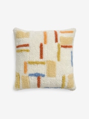 MADE.COM Cream Max Tufted Berber Cushion - Image 3 of 3