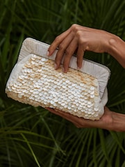 Sosandar White Shell Detail Clutch Bag - Image 3 of 3
