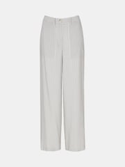 Whistles White Stripe Luna Trousers - Image 5 of 5