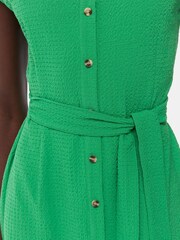 Whistles Green Misty Midi Dress - Image 3 of 5