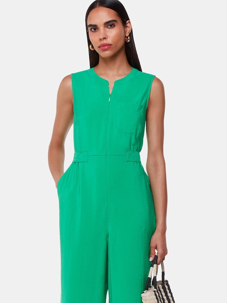 Whistles Josie Zip Front Jumpsuit - Imagen 1 de 5