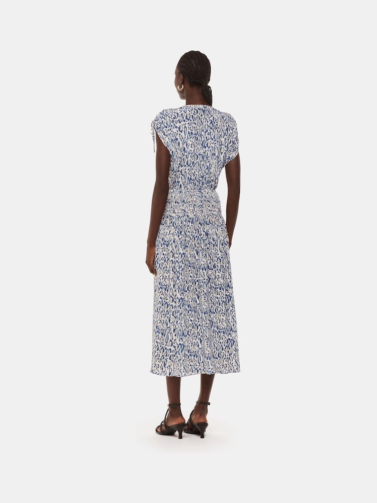 Whistles White Flaming Leopard Print Dress - Image 2 of 5