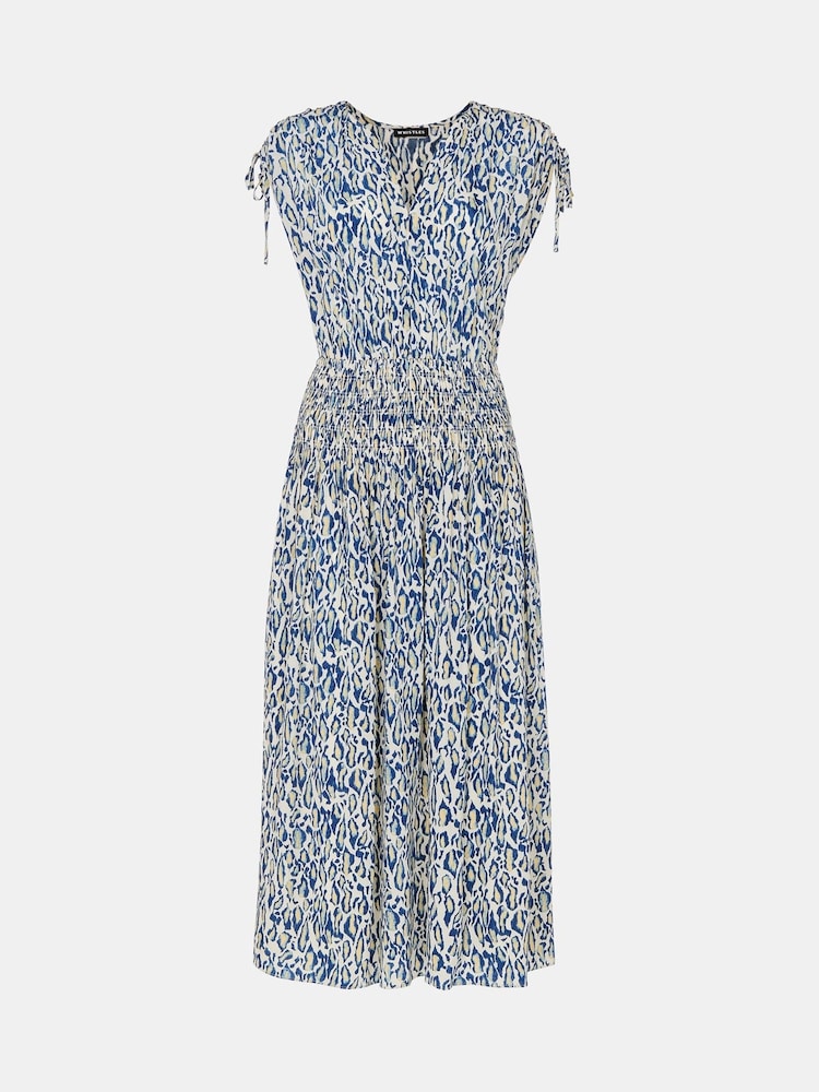 Whistles White Flaming Leopard Print Dress - Image 5 of 5