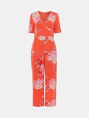 Whistles Aimee Jumpsuit mit Hibiskus-Print - Bild 4 von 4