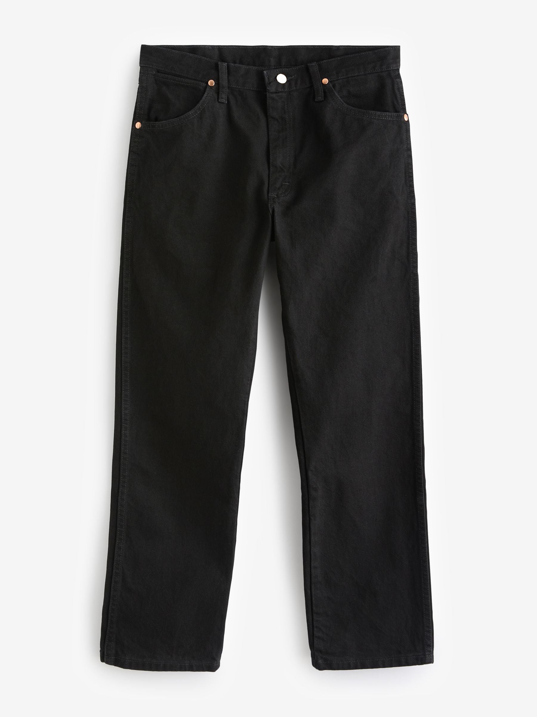 Buy Wrangler Black Original Fit 13MWZ Cowboy Cut 100% Cotton Jeans