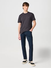 Синий с принтом - Джинсы Wrangler Straight Fit Greensborough - Image 2 of 6