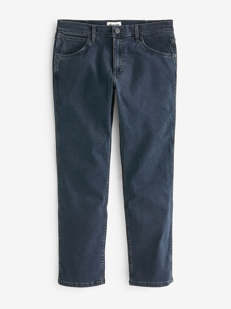 Синий с принтом - Джинсы Wrangler Straight Fit Greensborough - Image 6 of 6