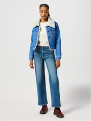 Wrangler Rhianon Loose Straight Fit Jeans - Image 4 of 8
