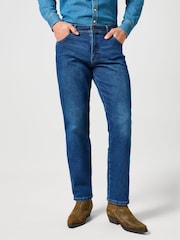 Джинсы с принтом теней - прямые джинсы Wrangler Texas - Image 1 of 6