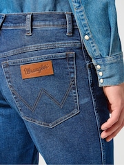Джинсы с принтом теней - прямые джинсы Wrangler Texas - Image 5 of 6