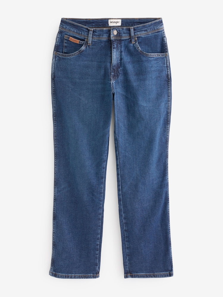 Джинсы с принтом теней - прямые джинсы Wrangler Texas - Image 6 of 6